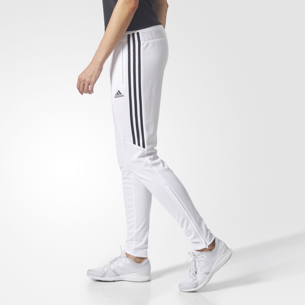 White Adidas Climacool Training Pants